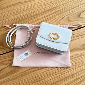Stuart Weitzman Gabriella Bag White